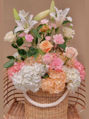 Cesta floral Blossom